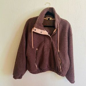 Brown Sherpa jacket